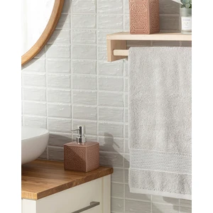 English Home Deluxe Pamuklu Low Twist Yüz Havlusu 50x90 cm Gri