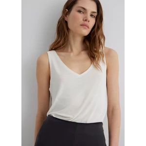 Lux Touch TENCEL TM Beyaz Modal Atlet 1610423-70057