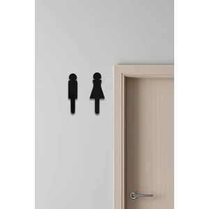 Wc Tabelası, Tuvalet Levhası, Kadın Erkek Tabela 25