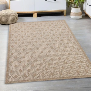 Avanos Modern Sisal Jüt Toz Vermez Balkon Bahçe Mutfak Dokuma Halı Kilim 07076A