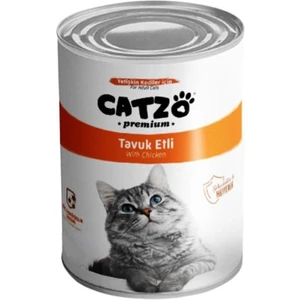 Premium Tavuklu Parça Etli Yetişkin Kedi Konservesi 400 gr