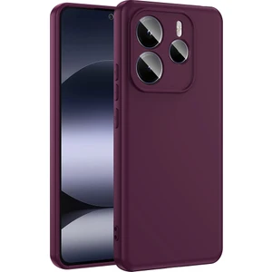 Xiaomi Redmi Note 14 5g Kılıf Kadife Iç Yüzey Yumuşak Dokulu Kamera Korumalı Kapak (Mara)