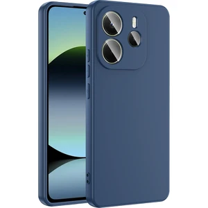 Xiaomi Redmi Note 14 4g Kılıf Kadife Iç Yüzey Yumuşak Dokulu Kamera Korumalı Kapak (Mara)