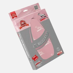 Gazzella Ütü Masası Bezi - Pembe
