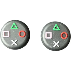 Desenli Ps5/ps4/ps3 Analog Koruyucu Silikon Pad 1 Çift