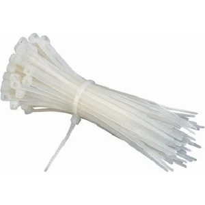 Kablo Bağı & Plastik Kelepçe & Cırt Kelepçe 4,8X380 mm Beyaz 100 Adet