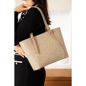 Kahverengi Birinci Sınıf Kadın El ve Omuz Çantası Yeni Sezon Ebat :boy: 25 En : 35 cm