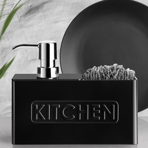 Kitchen Mutfak Sıvı Sabunluk - Siyah