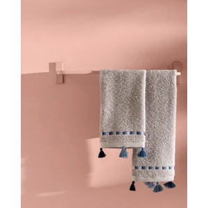 Gland 2'li %100 Pamuk El Havlusu - Gri