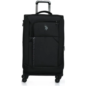 U.S. Polo Assn. Orta Boy Kumaş Valiz Siyah 22804