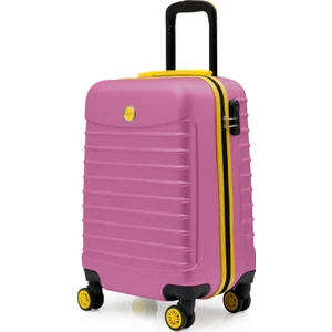 Kabin Boy Valiz 4x2 Teker Pembe 1168