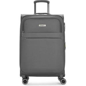Pierre Cardin Ultra Light Hafif Lüx Kumaş Orta Boy Valiz Antrasit 04PC6000
