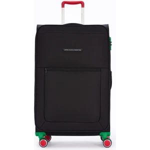 Benetton Orta Boy Kumaş Valiz Siyah Bnt2800