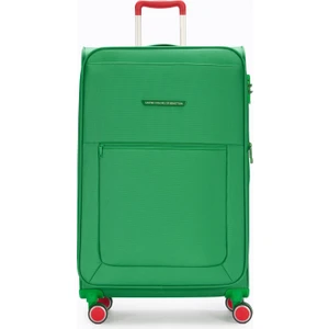 Benetton Büyük Boy Kumaş Valiz Yeşil Bnt2800