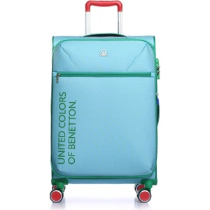 Benetton Orta Boy Kumaş Valiz Aqua Bnt2100