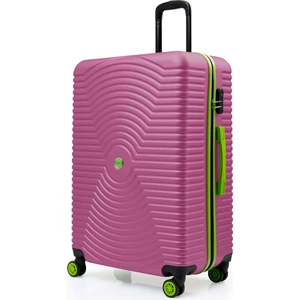 Büyük Boy Valiz 4x2 Teker Pembe 1169