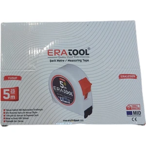 Şerit Metre 5*25MM - Beyaz 12 Adet
