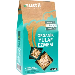 Nustil Organik Glutensiz Yulaf Ezmesi 250 gr