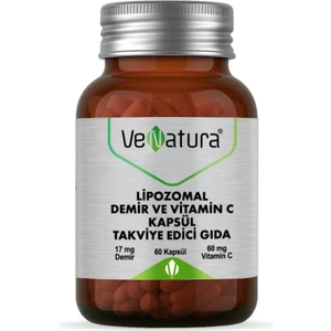 Lipozomal Demir ve Vitamin C 60 Kapsül