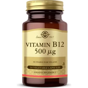 Vitamin B12 500 mcg 50 Vegetable Kapsül