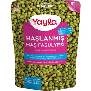 Haşlanmış Maş Fasulyesi 400 gr