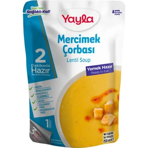 Yemek Hazır Mercimek Çorbası 250 gr