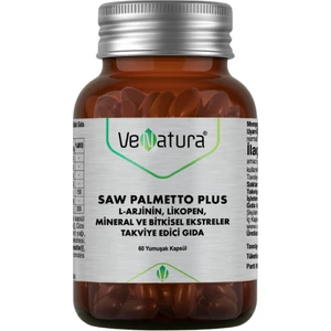 Saw Palmetto Likopen Çinko Selenyum 60 Yumuşak Kapsül