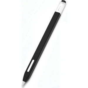 4U Sky Apple Pencil Pro/pencil (2. Nesil) Jelly Stylus Kalem Silikon Kılıf Düşmeye Karşı Dayanıklı Kir Önleyici Kapak (Kısa Versiyon)-Siyah (Yurt Dışından)