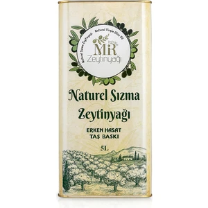 İlk Hasat Soğuk Sıkım Naturel Sızma Zeytinyağı 5 Lt