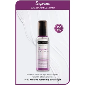 Supreme Keratin & Vegan Kolajen Içeren Saç Serumu 100 ml