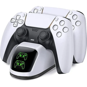 Ps5 Dualsense Göstergeli Hızlı Sarj Istasyonu Ps5 Charging Dock 2`li Istasyon