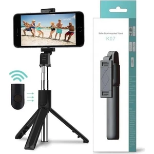 Uzaktan Kumandalı K07 Mini Kablosuz Selfie Çubuğu