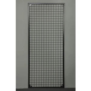 Sık Telli Tel Raf - Tel Pano Stand, Duvar Askılığı - 60x150 cm