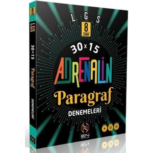 En Yayınları 8. Sınıf Lgs Paragraf Adrenalin 30 X 15 Denemeleri