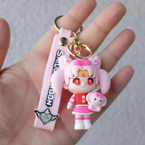 Piraye Gift Sailor Moon Ay Savaşçısı Anime Karakter Anahtarlık Ve Çanta Aksesuarı 