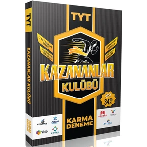 Paraf Yayınları TYT Kazananlar Kulübü Karma Denemeler