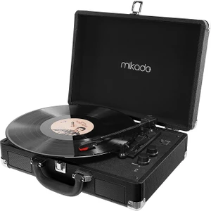 Nostalgia MN-P317 Siyah Turntable+Rca+Bluetooth Destekli Pikap