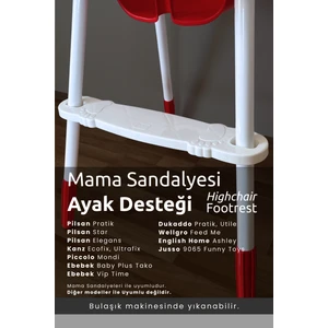 K&G Foot Rest Mama Sandalyesi Ayak Koyma Dayama Desteği