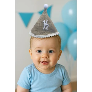 Yarım Yaş Jüt Kumaş Naturel Retro Şapka