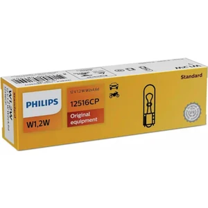 W1.2W T5 Gösterge Ampulü, 12516CP 12V, 10'lu Paket