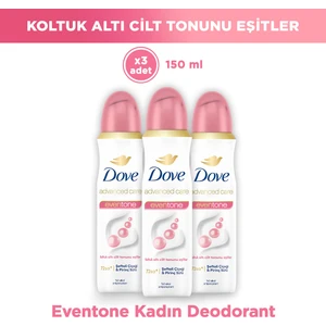 Kadın Deodorant Sprey Eventone 150 ml X3