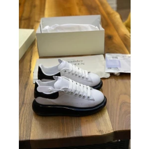 Hakiki Deri Şeffaf Unisex Ayakkabı Alexander Mcqueen Ithal