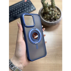 iPhone 14 Pro Max Standlı ve Yüzüklü Magsafe Kılıf SOOCASE721