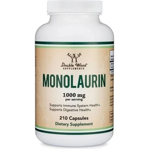 Double Wood Monolaurin 1000  mg 210 Kapsül