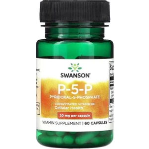 Swanson, P-5-P, 20 Mg, 60 Kapsül