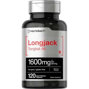 Longjack  | 1600MG | 120 Kapsül |maksimum Güç | Gdo'suz ve Glutensiz.usa Vers.