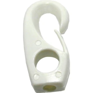 Nuova Rade Plastik Halat Klipsi 10 mm Beyaz