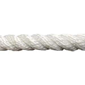 Dolphin Rope Polyester Halat 3 Kollu 16 mm Beyaz