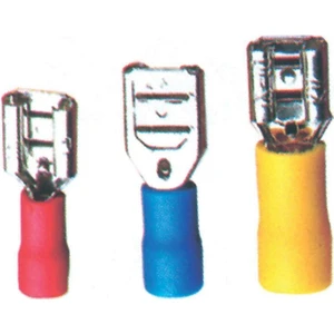 Soket Çift Kıvrımlı,sarı 2,5-6MM2(25ADET)