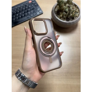 iPhone 15 Pro Standlı ve Yüzüklü Magsafe Kılıf